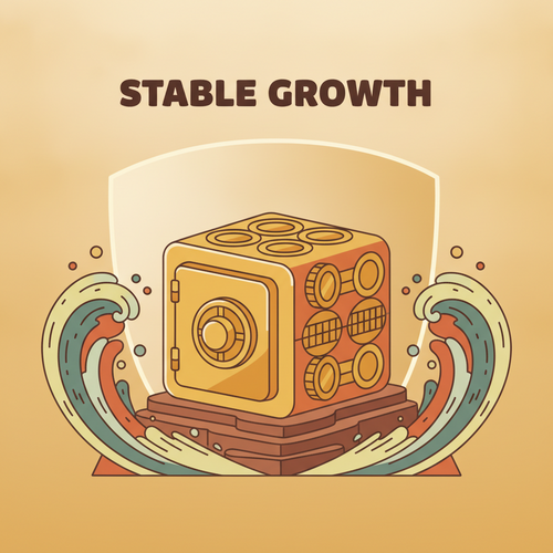 Conceptual illustration depicting Macroeconomic Asset Valuation principles for endowment risk mitigation. A stable portfolio navigates market volatility, emphasizing capital preservation.