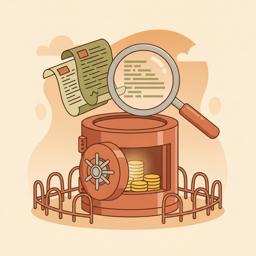 Illustration of high net worth capital retention strategies, depicting a secure financial vault and complex tax frameworks.